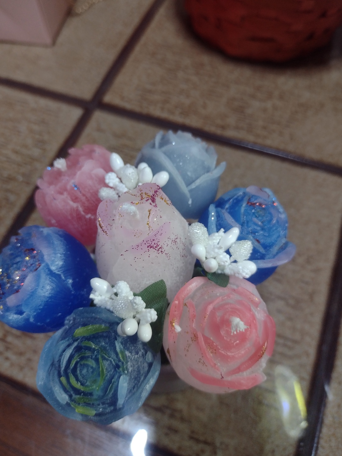 Aranjament floral  - casă & stil de viață - lumânări, parfumuri, arome - felinar cu lumânare - Artynos.ro