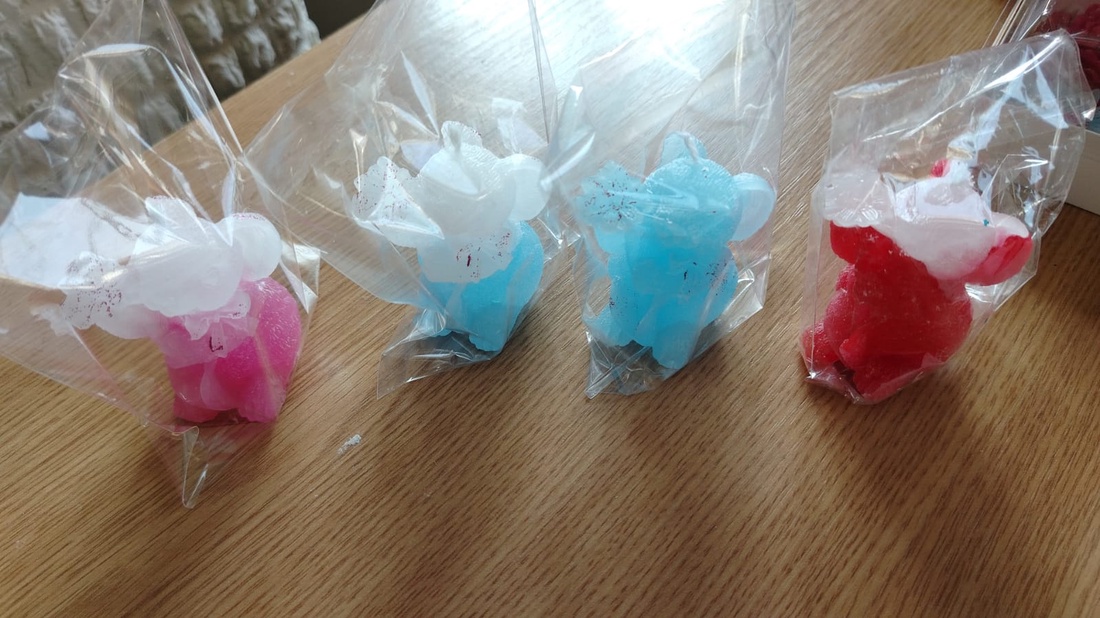 Iepurașul cu flori  - casă & stil de viață - lumânări, parfumuri, arome - ceară parfumată - Artynos.ro