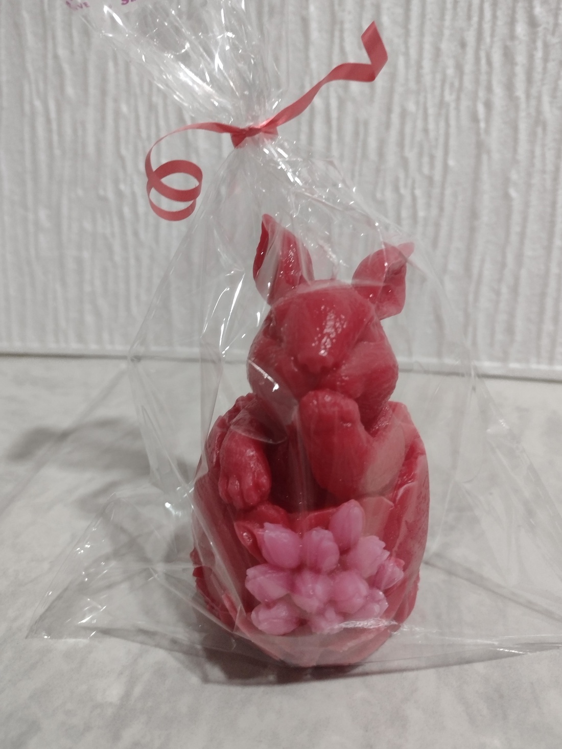 Iepurașul cu flori  - casă & stil de viață - lumânări, parfumuri, arome - ceară parfumată - Artynos.ro