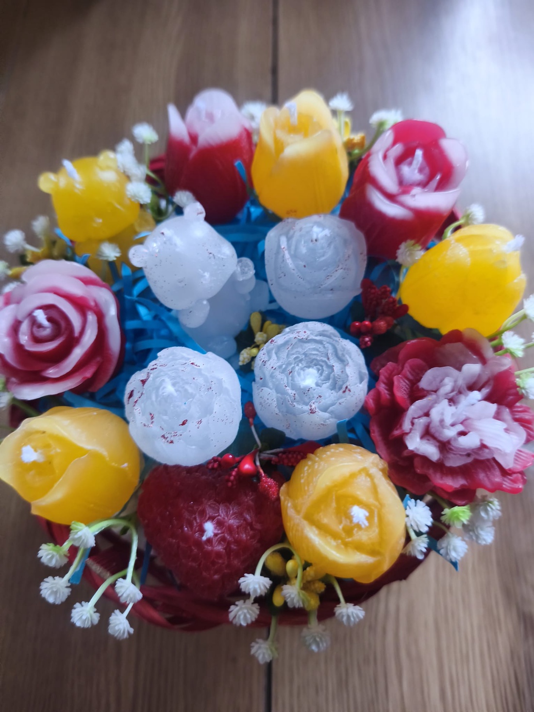 Coș din ratan  - casă & stil de viață - lumânări, parfumuri, arome - felinar cu lumânare - Artynos.ro