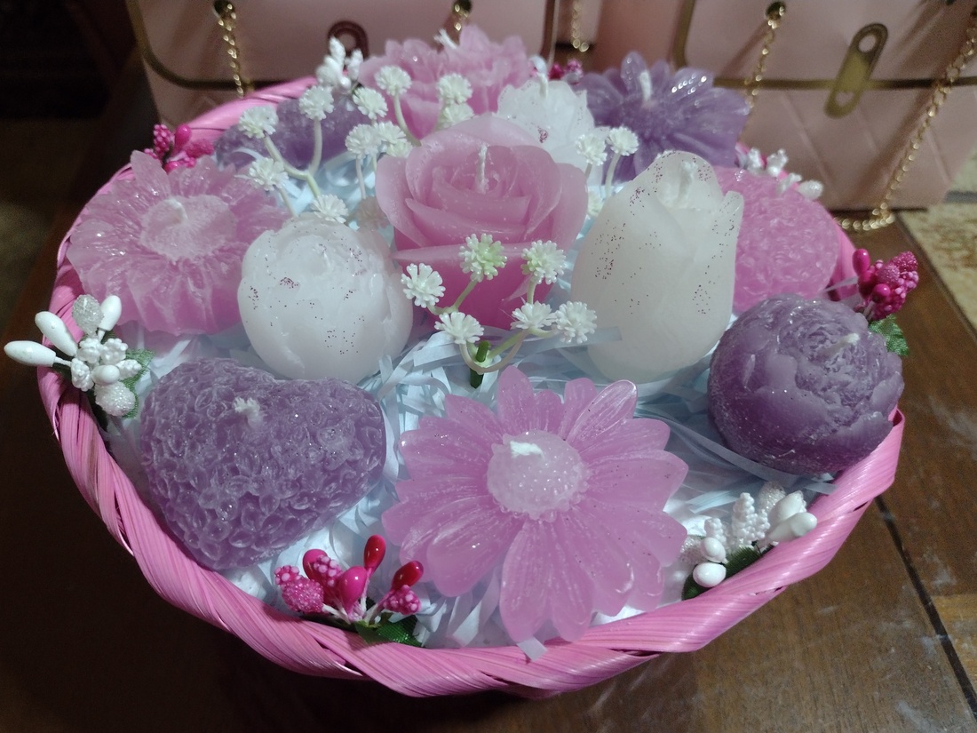 Coș din ratan  - casă & stil de viață - lumânări, parfumuri, arome - ceară parfumată - Artynos.ro