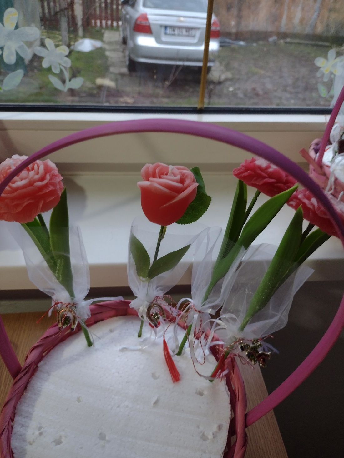 Flori cu panglica - casă & stil de viață - lumânări, parfumuri, arome - lumânări artizanale - Artynos.ro