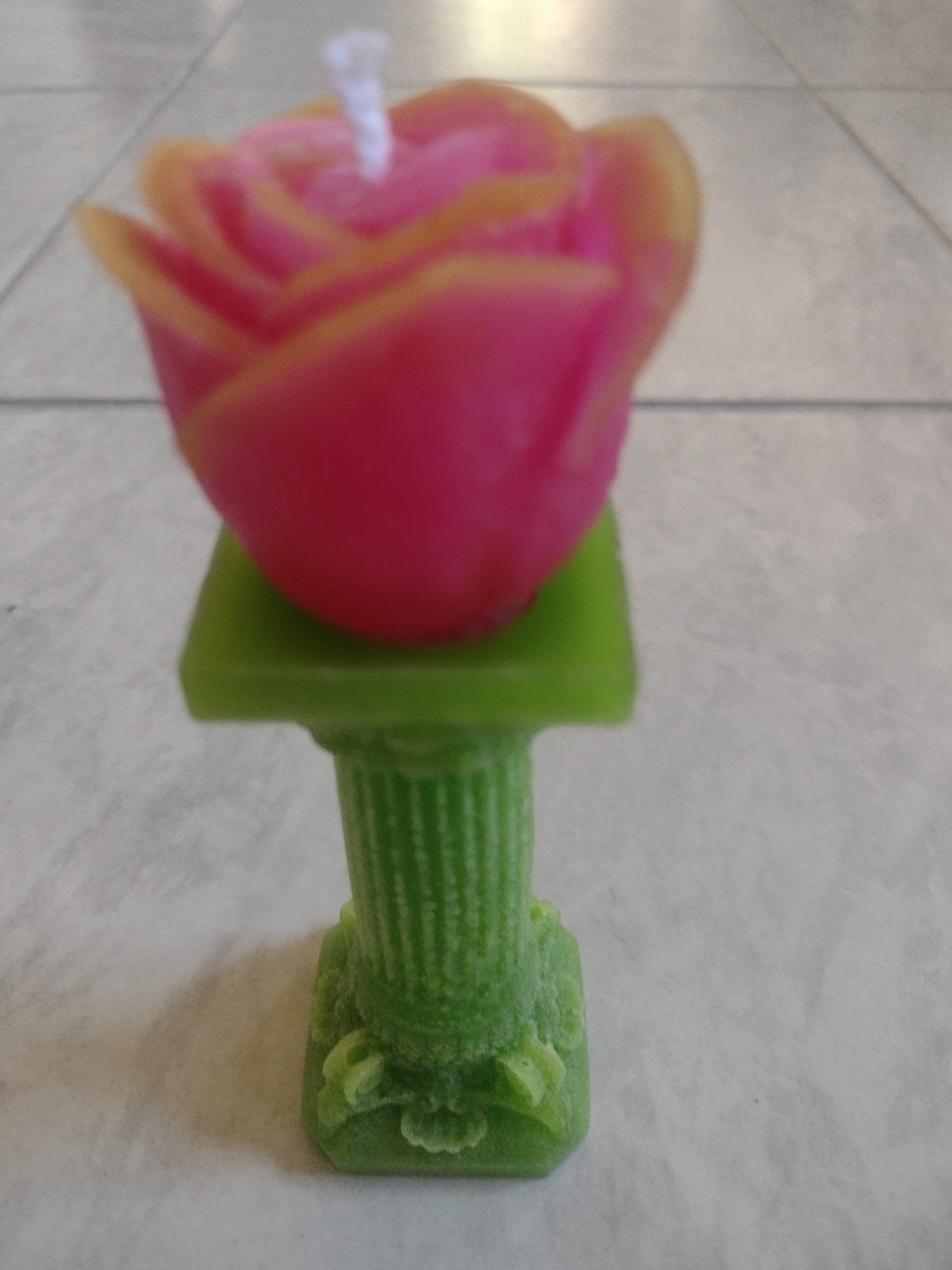 Coloana cu trandafir  - casă & stil de viață - lumânări, parfumuri, arome - ceară parfumată - Artynos.ro