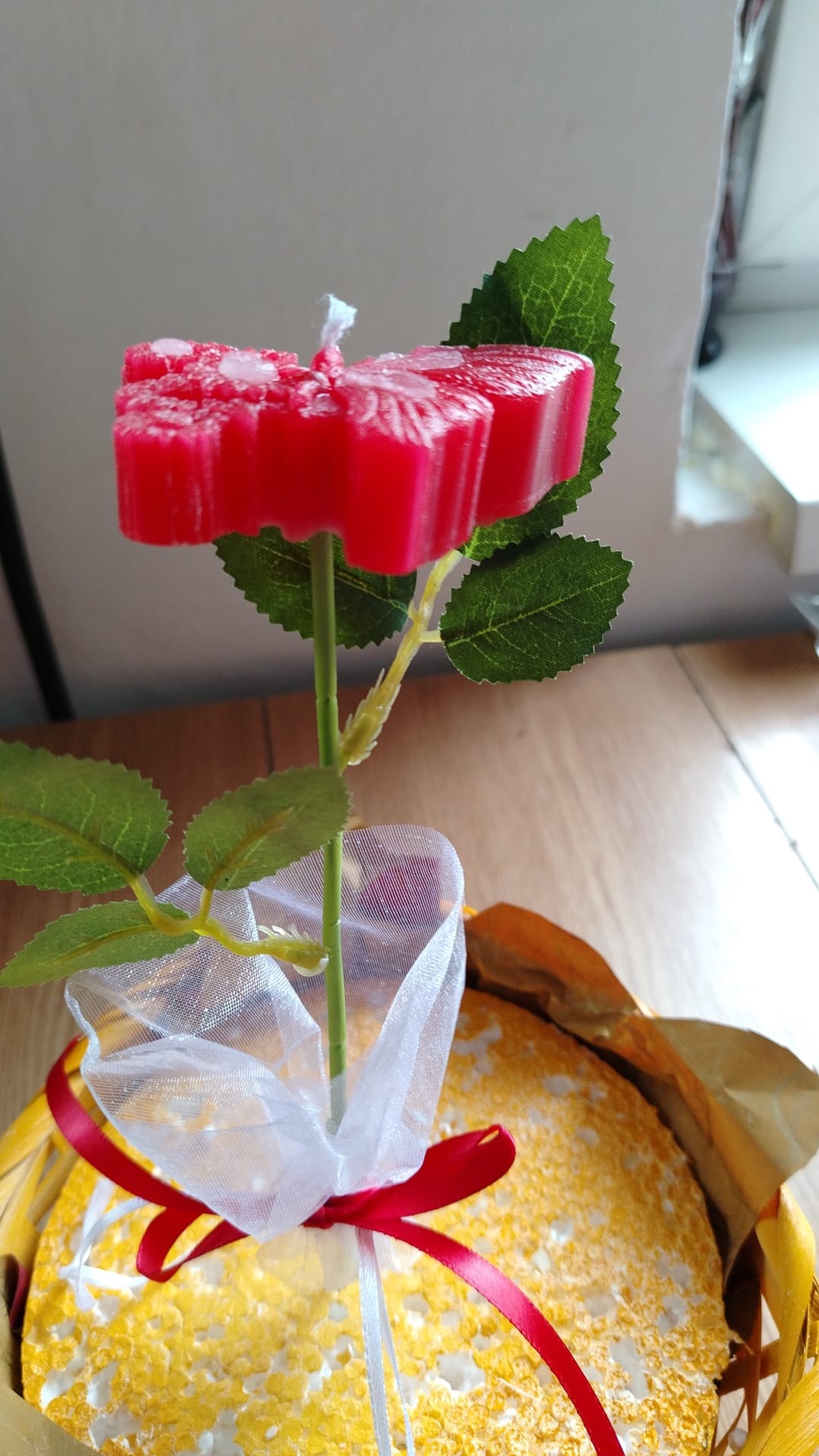 Fluture pe frunze - casă & stil de viață - lumânări, parfumuri, arome - ceară parfumată - Artynos.ro