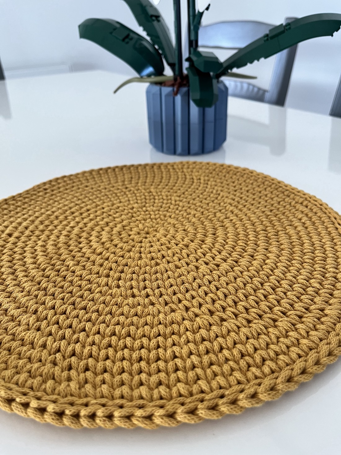 Set de masă croșetat - casă & stil de viață - textile de casă - covor - covor croșetat - Artynos.ro