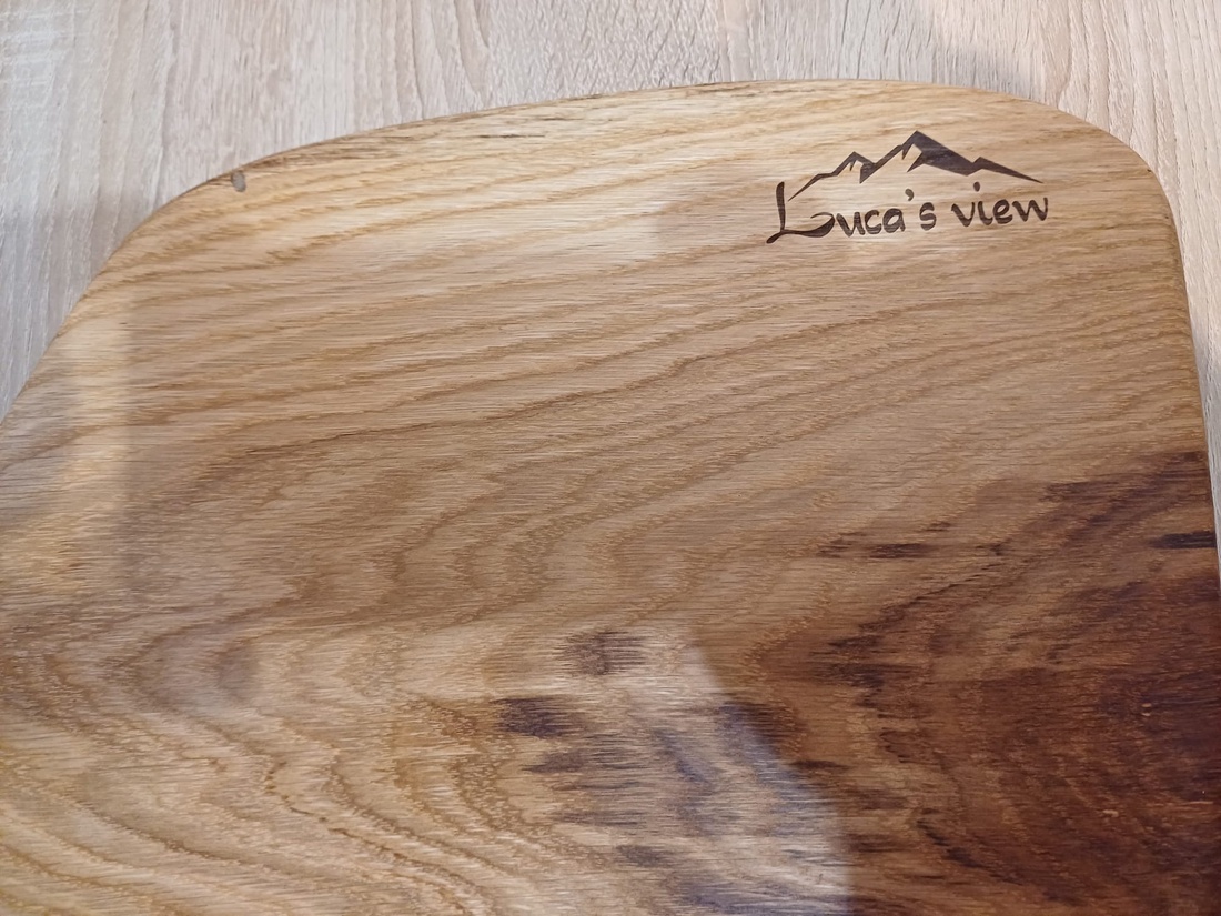 Tocator de lemn de stejar personalizat - casă & stil de viață - accesorii pentru echipamente de bucătărie - accesorii pentru coacere și gătit - tocător  - Artynos.ro