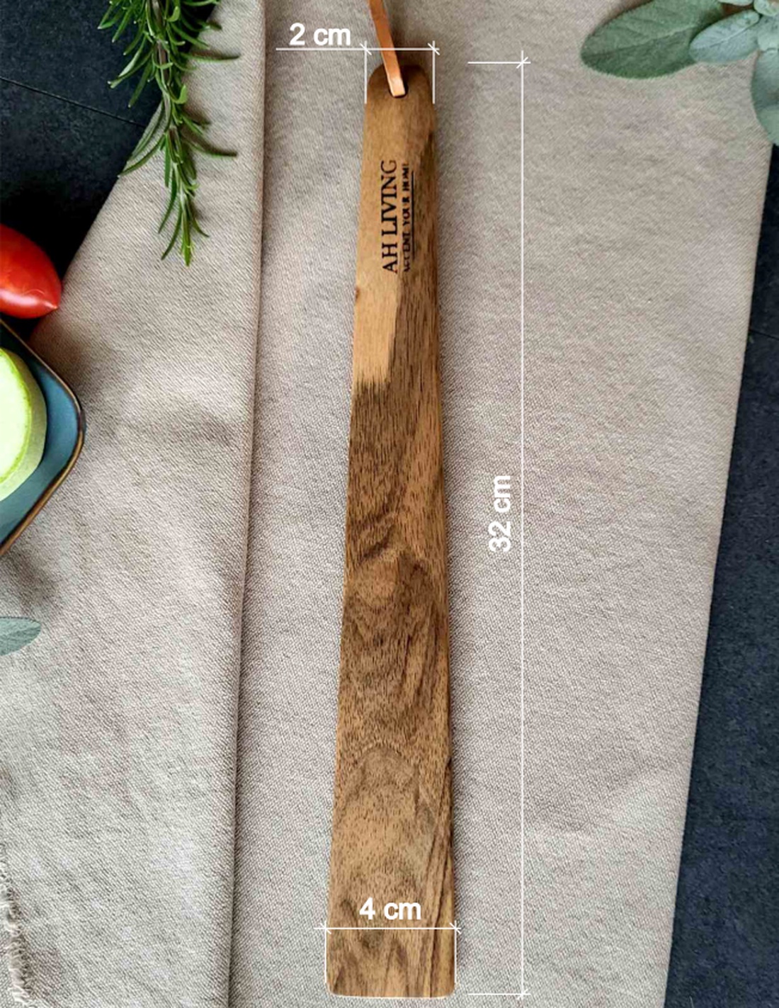 Spatula  din Nuc european - casă & stil de viață - echipamente de bucătărie - accesorii de gătit - tocătoare - Artynos.ro