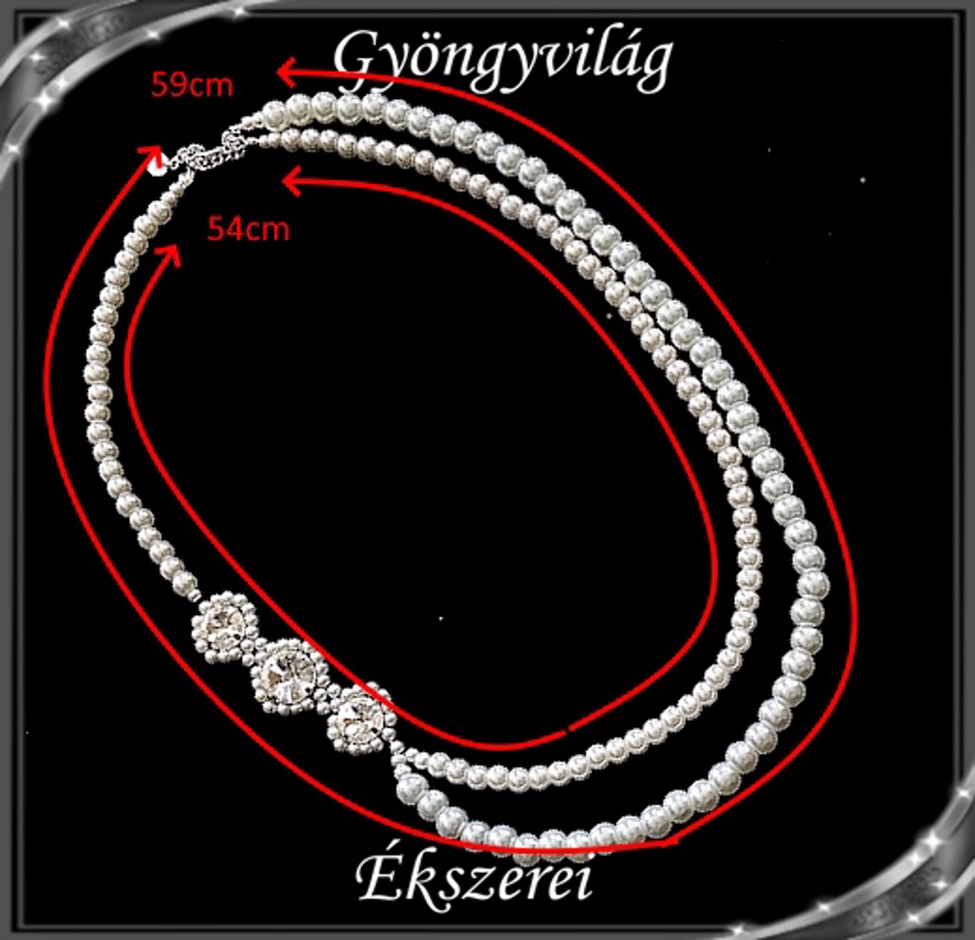 Set de bijuterii pentru nuntă, mireasă, casual, SSZE925-TEK02-1-1-1 ALB -  - Artynos.ro