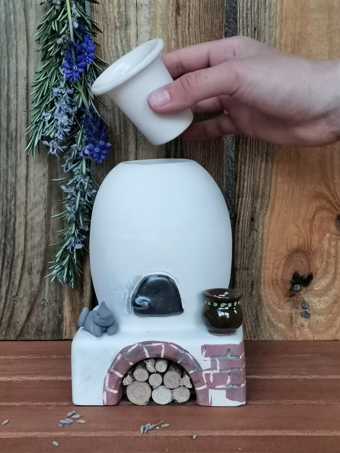 Cuptor difuzor aromaterapie - casă & stil de viață - lumânări, parfumuri, arome - difuzor aromatic - Artynos.ro