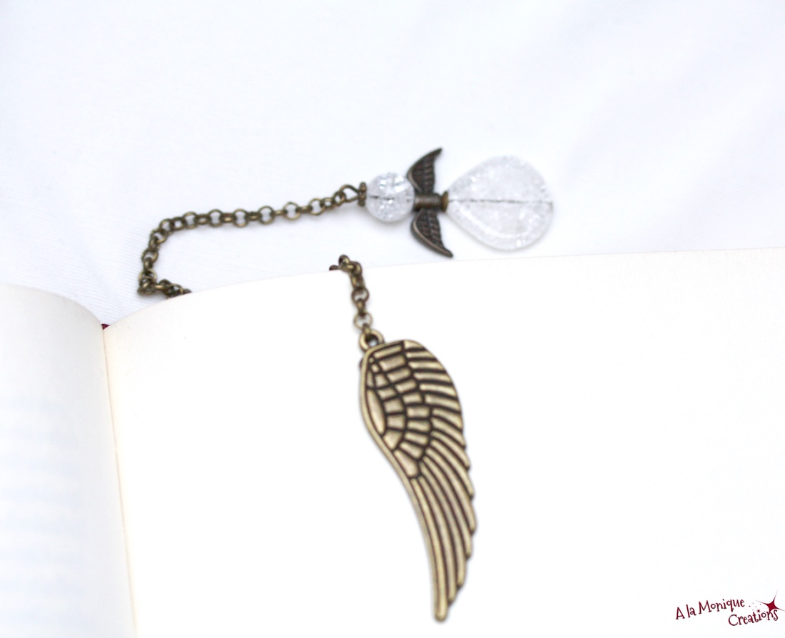 Semn de carte cu ingeras - cărți și creații cu tematică muzicală, cadouri - semn de carte - Artynos.ro