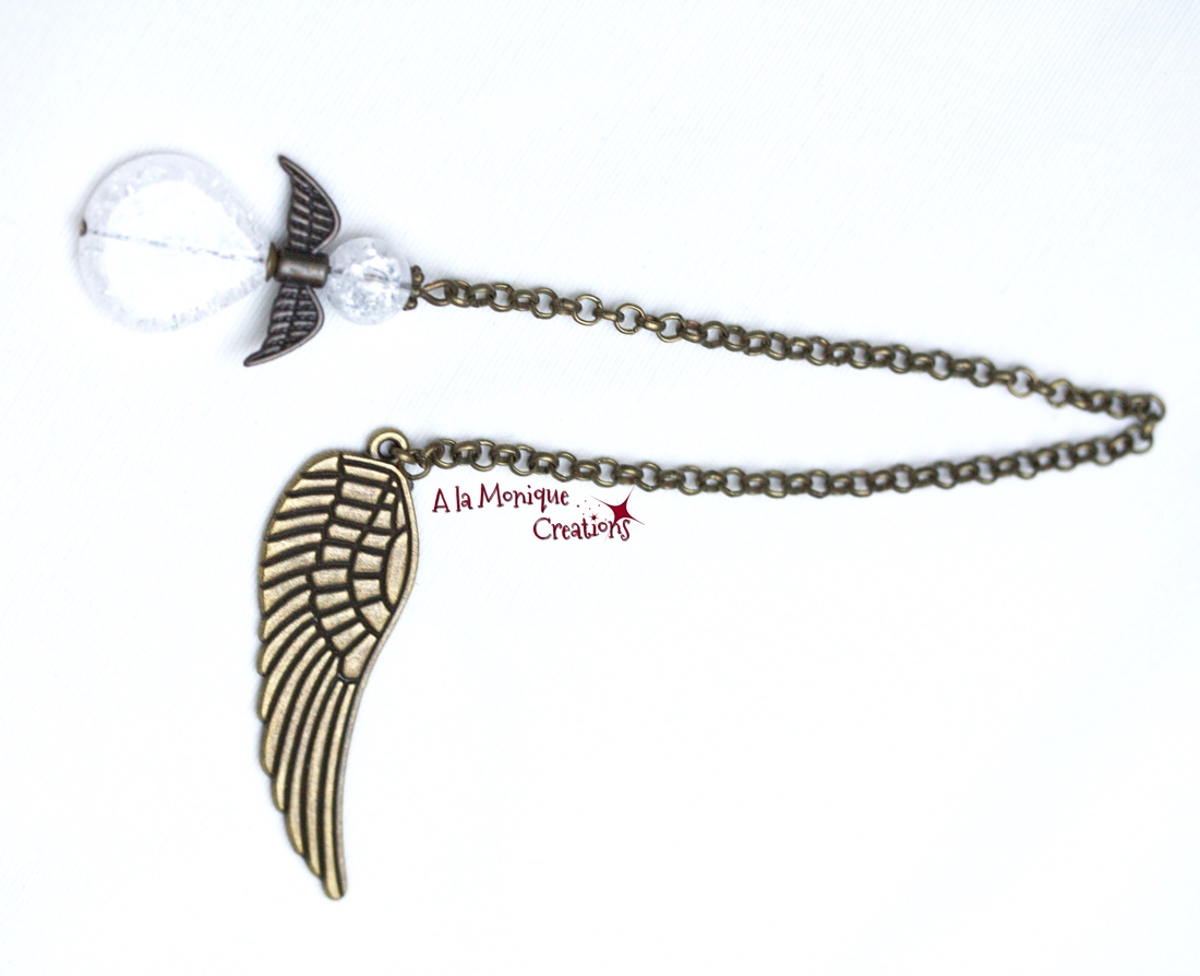 Semn de carte cu ingeras - cărți și creații cu tematică muzicală, cadouri - semn de carte - Artynos.ro