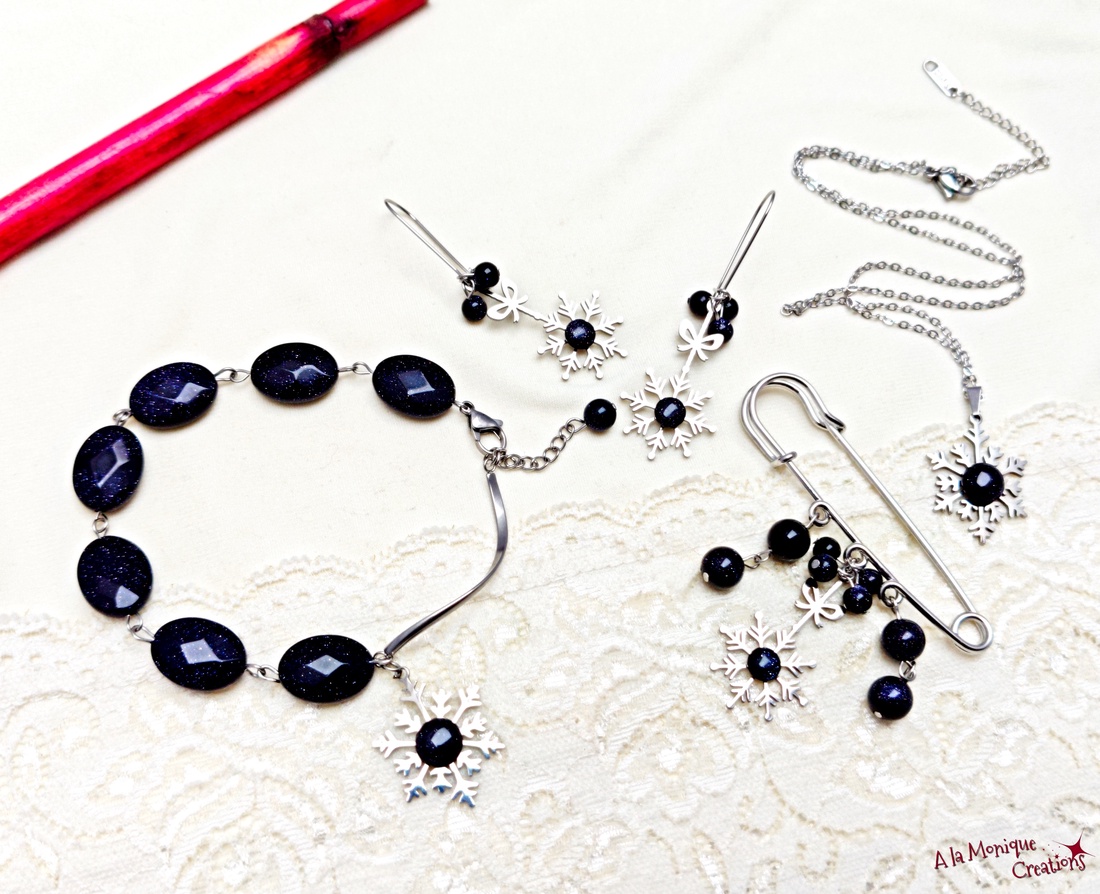 Brosa cu piatra soarelui si fulg de zapada - bijuterii - broșe - Artynos.ro