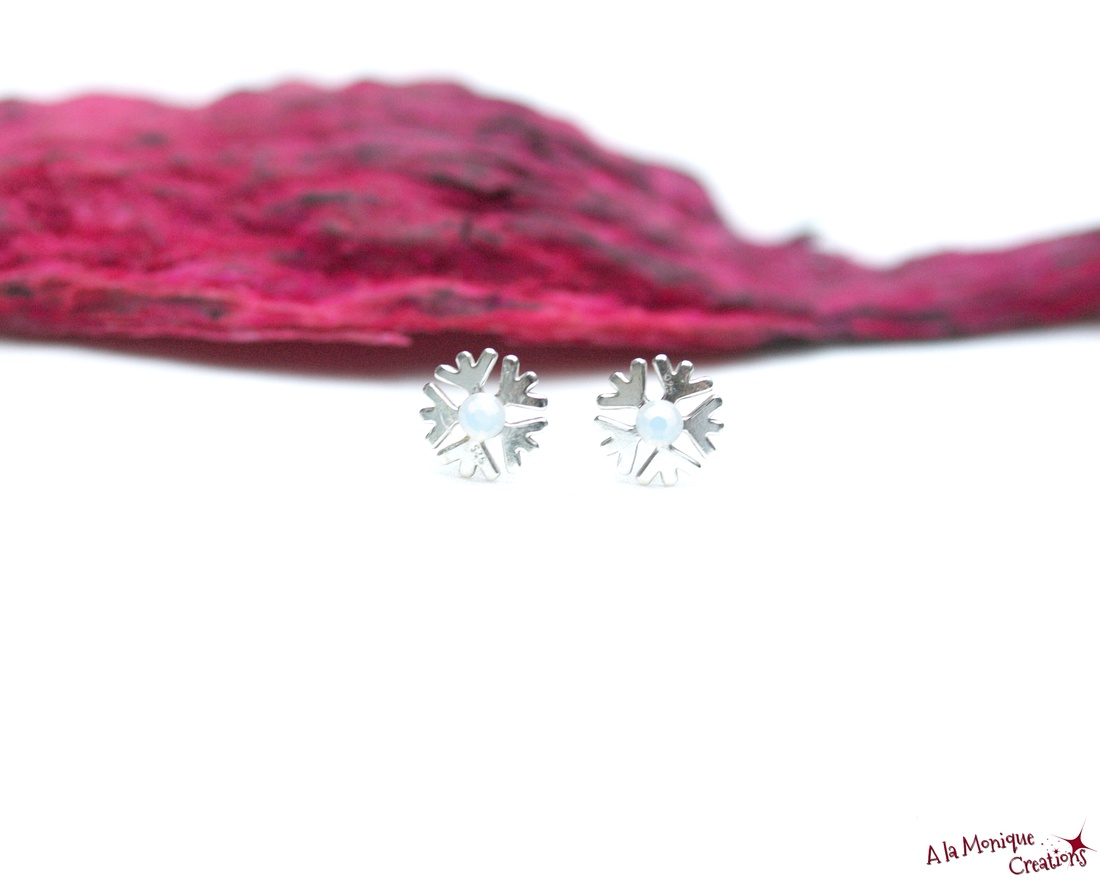 Cercei fulg de argint - bijuterii - cercei - cercei din argint - Artynos.ro