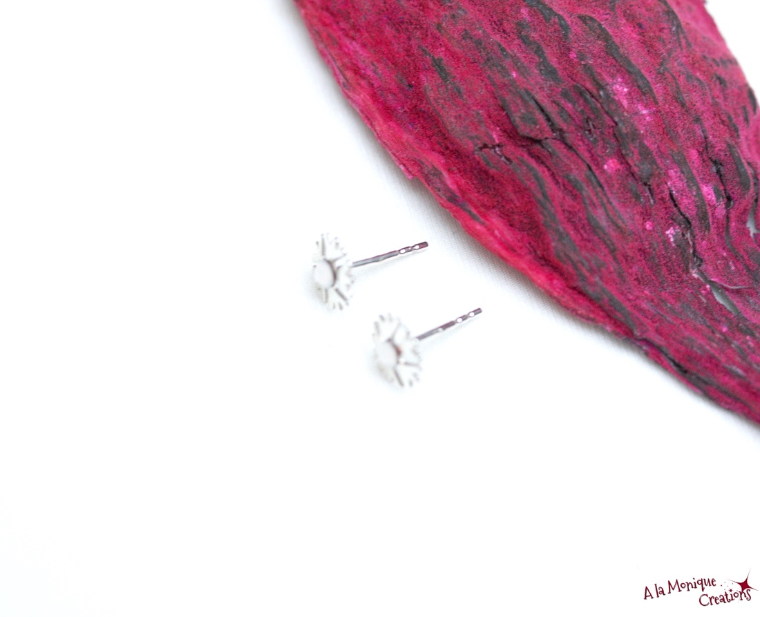 Cercei fulg de argint - bijuterii - cercei - cercei din argint - Artynos.ro