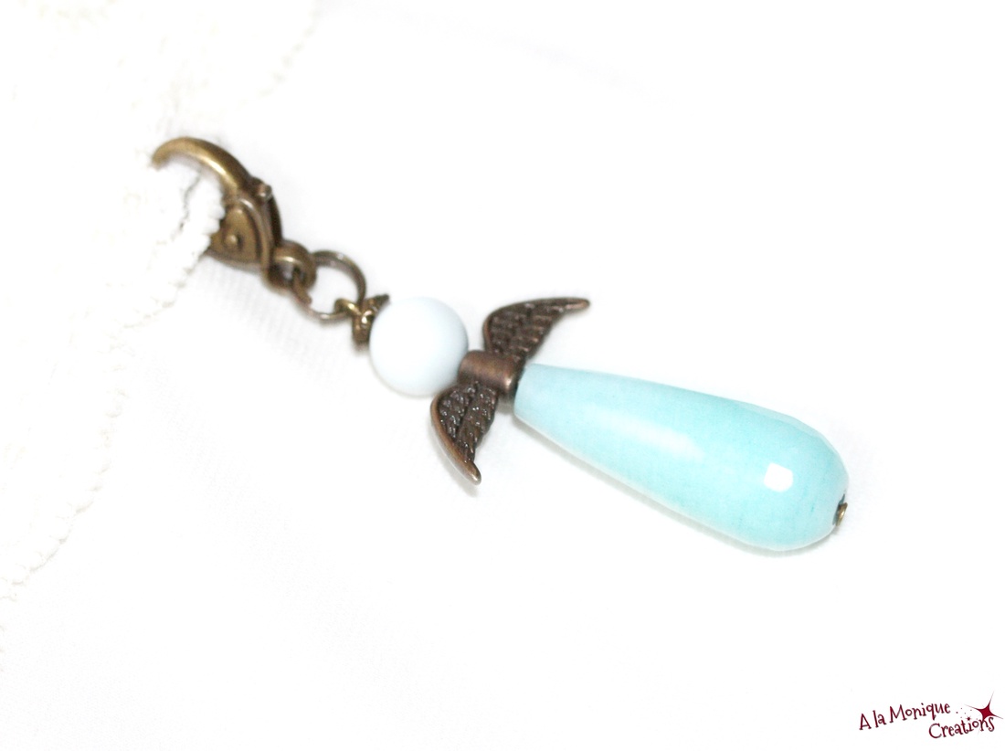 Breloc  ingeras albastru - genți și portofele - accesorii genți - breloc - Artynos.ro