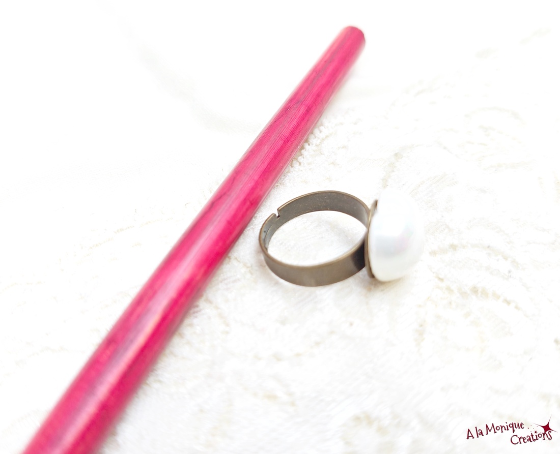 Inel cu inima de perla alba - bijuterii - inele - inele cu perle - Artynos.ro