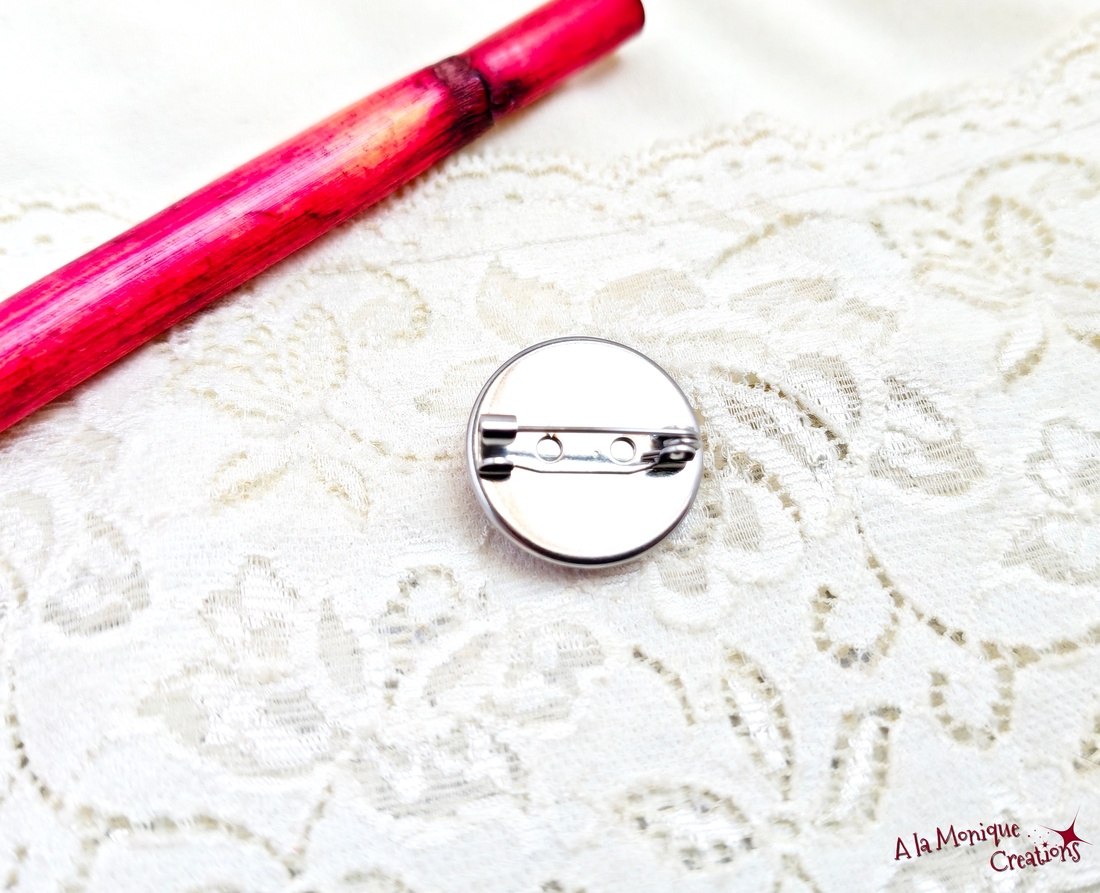 Brosa cu agat violet - bijuterii - broșe - Artynos.ro