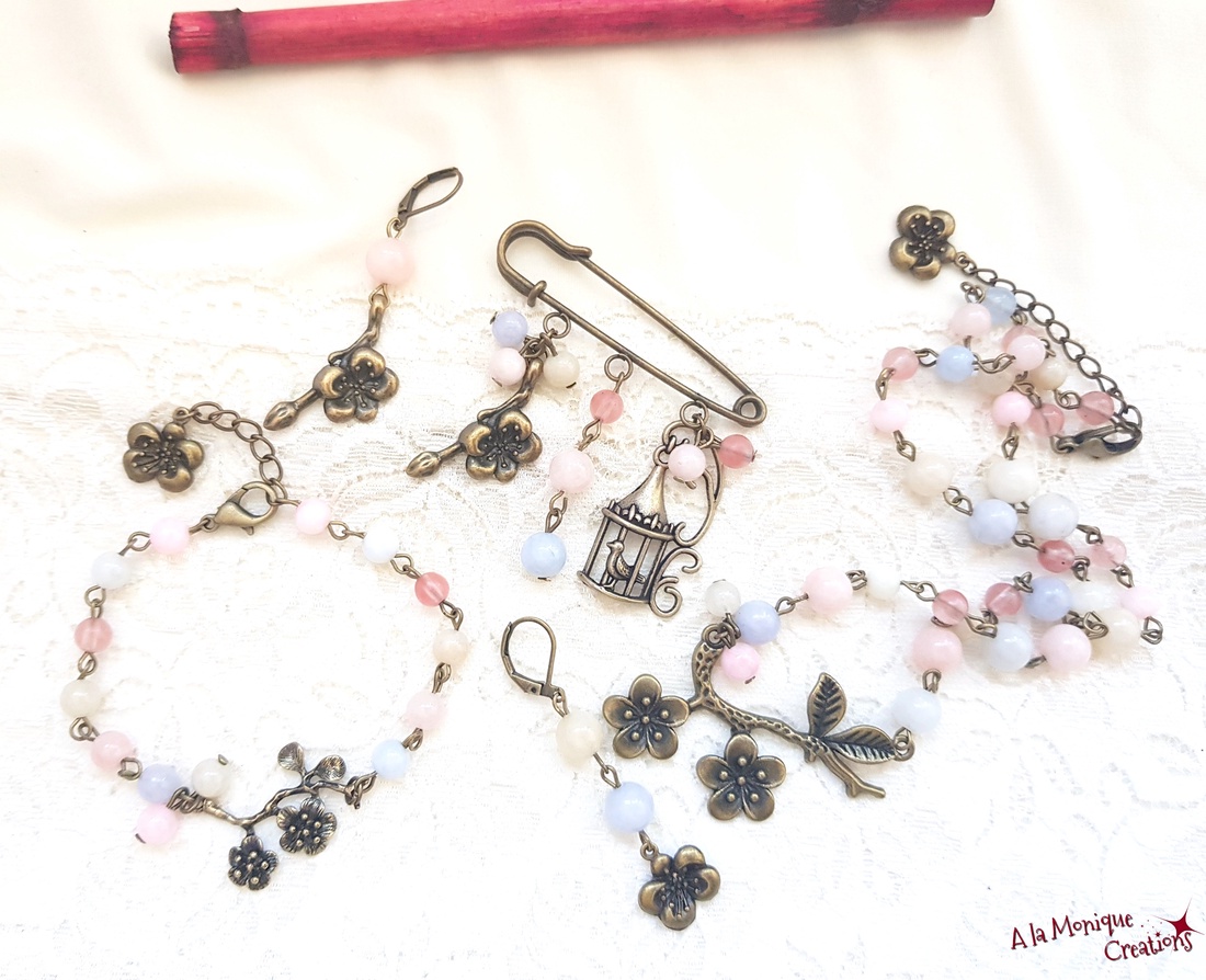 Bratara cu cuart pastel - bijuterii - brățări - brățări din pietre semiprețioase - Artynos.ro