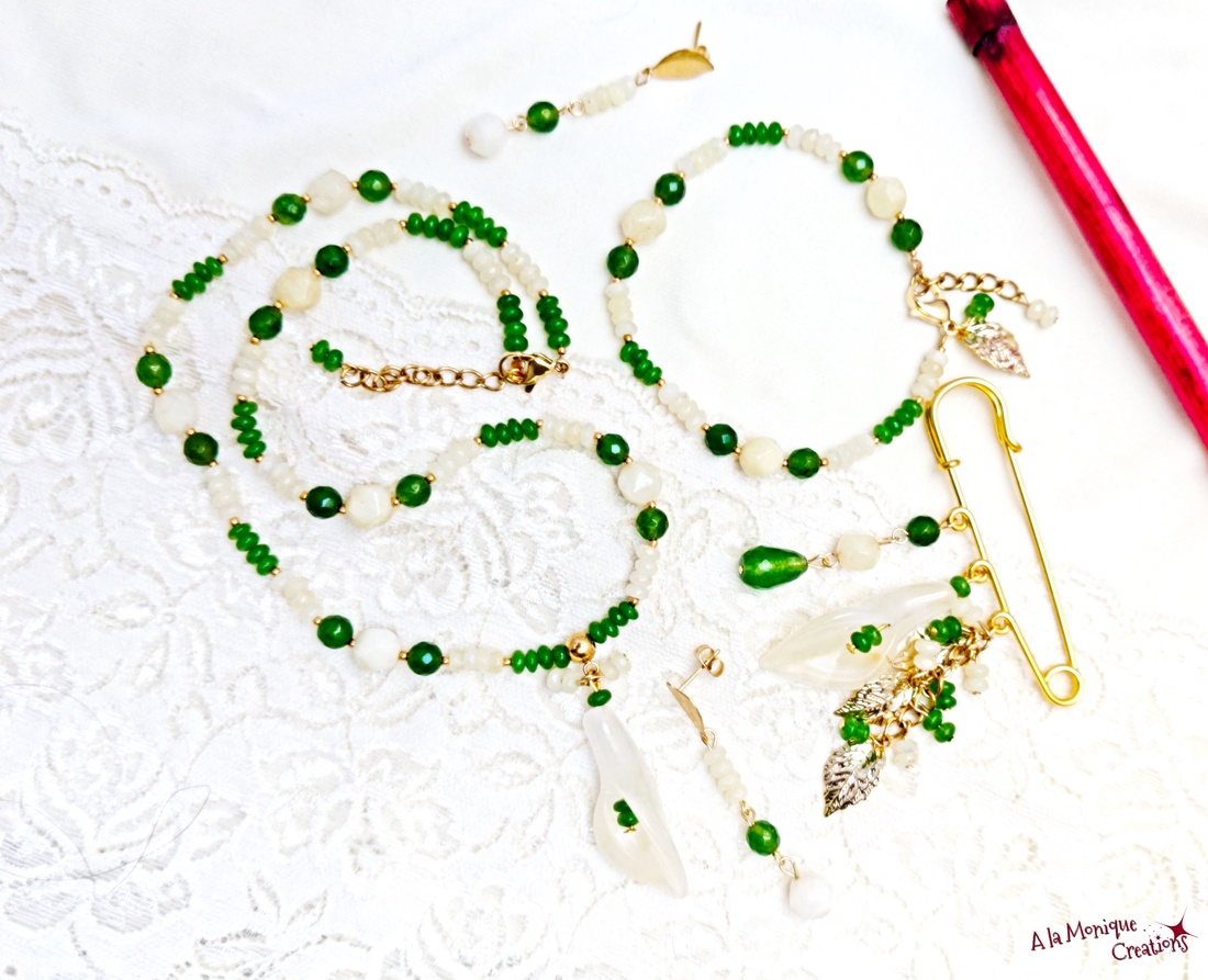 Cercei cu cuart si jad galben si verde - bijuterii - cercei - cercei din pietre semiprețioase - Artynos.ro