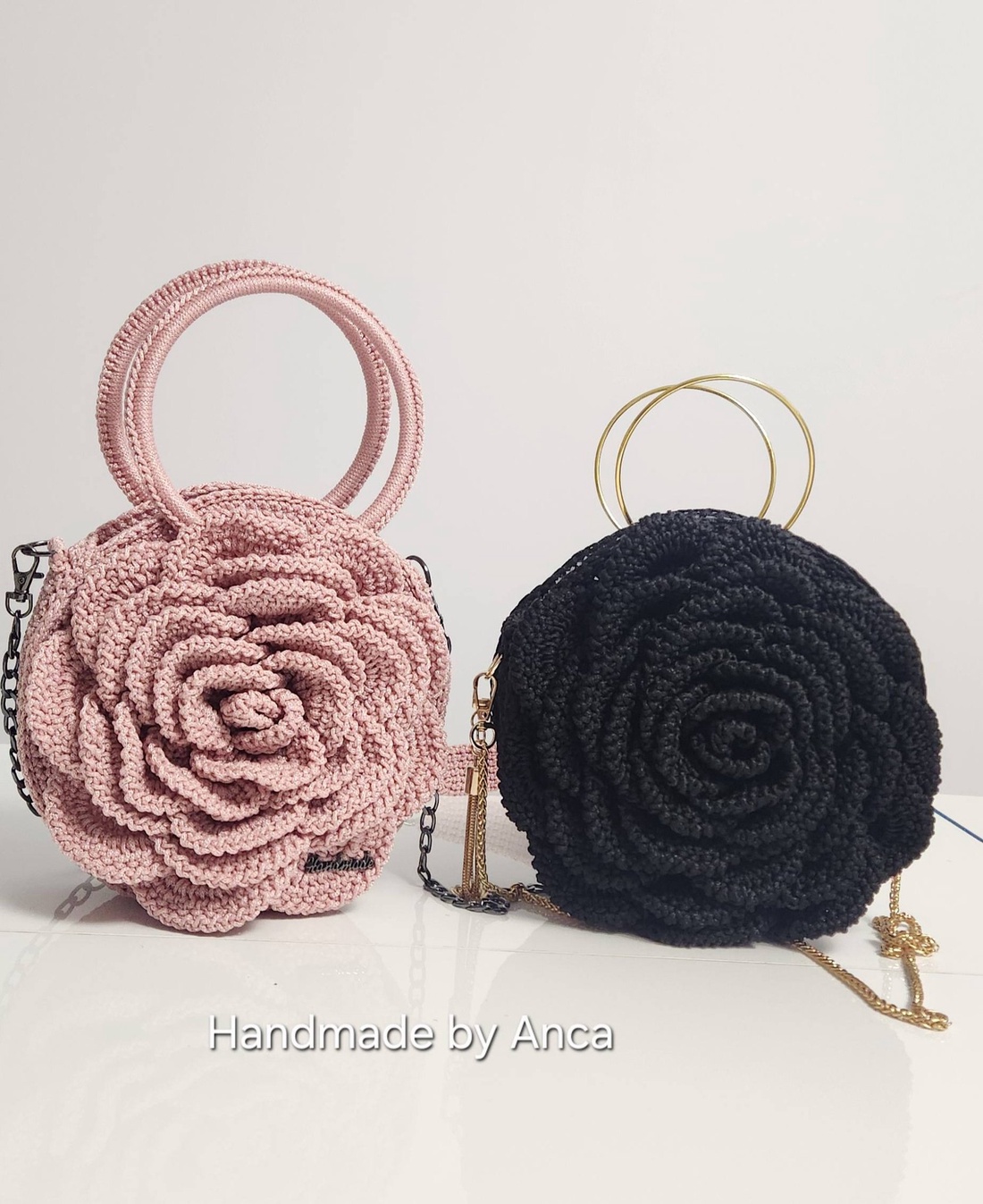 Poseta TRANDAFIR - genți și portofele - genți de mână și umăr - geantă crossbody - Artynos.ro