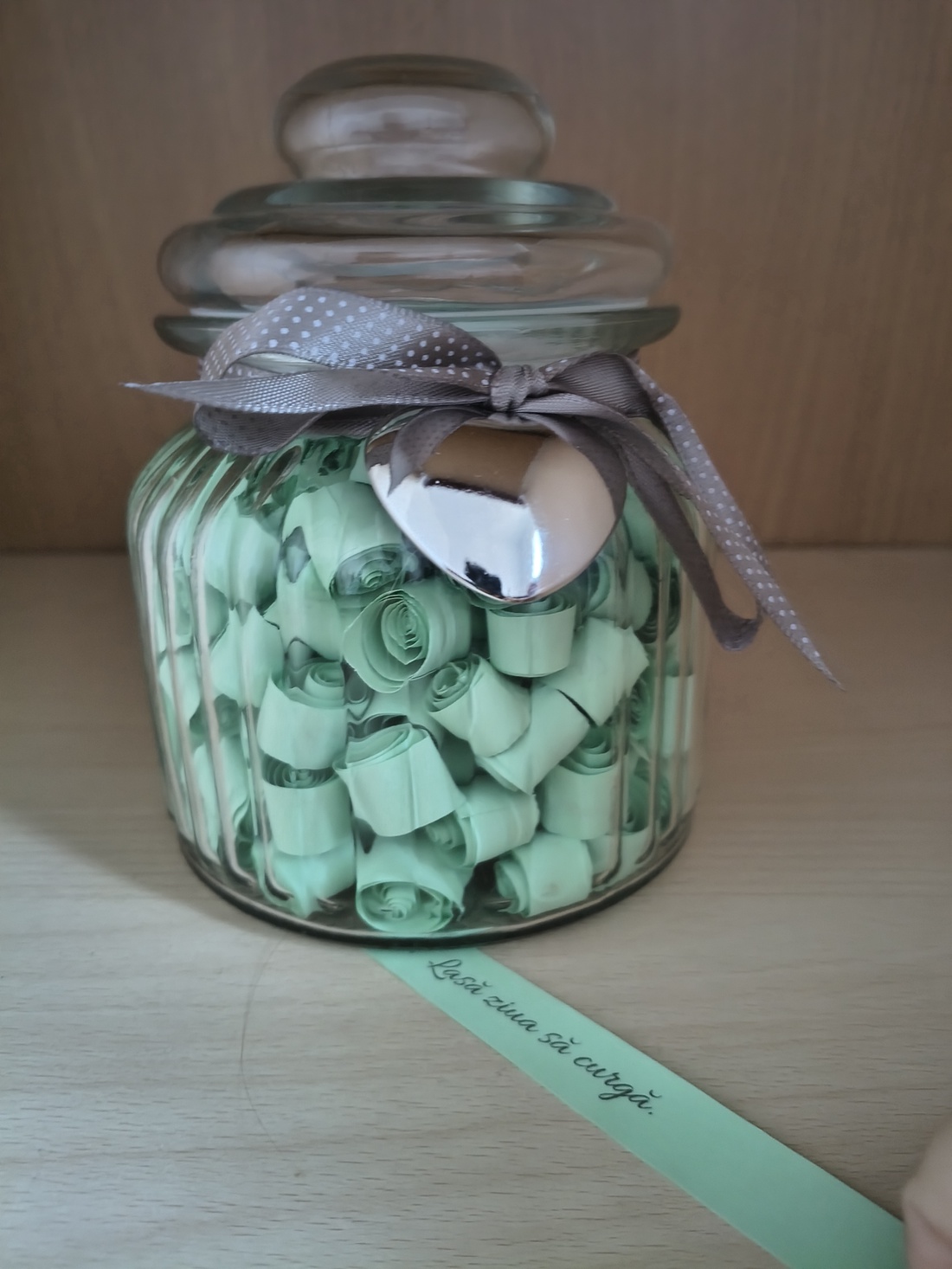 Borcan cu 100 mesaje de încurajare  - casă & stil de viață - decorațiuni de casă - decorațiuni de masă și rafturi - boluri decorative - Artynos.ro