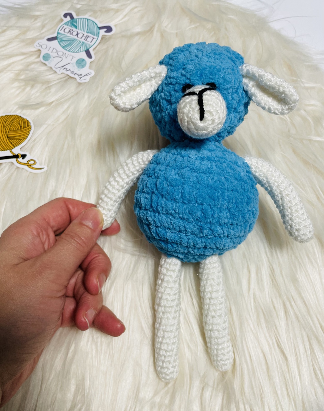 Oiță croșetată - accessorii și unelte - mercerie - fire, ață de croșetat - fir bumbac - Artynos.ro