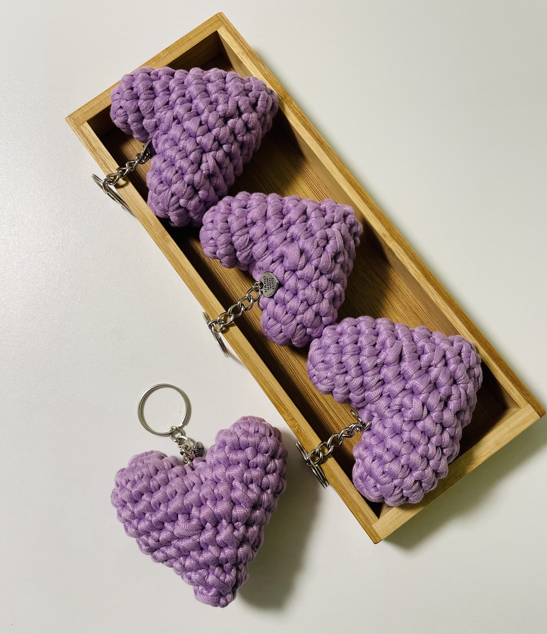 Breloc inimioară accesoriu - genți și portofele - accesorii genți - breloc - Artynos.ro