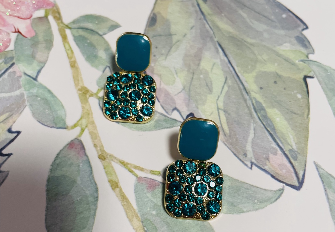 Cercei eleganti - accesorii nuntă - bijuterii mireasă - cercei mireasă - Artynos.ro