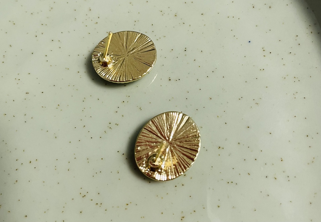 Cercei ovali vintage � eleganță cu suflet romantic  - accesorii nuntă - bijuterii mireasă - cercei mireasă - Artynos.ro