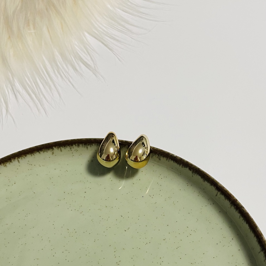 Cercei lacrimă � eleganță minimalistă - accesorii nuntă - bijuterii mireasă - cercei mireasă - Artynos.ro
