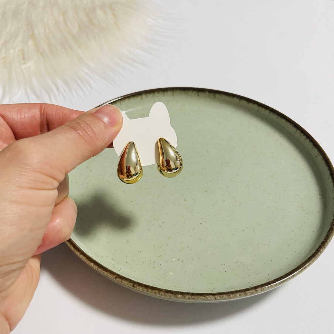 Cercei lacrimă � eleganță minimalistă - accesorii nuntă - bijuterii mireasă - cercei mireasă - Artynos.ro