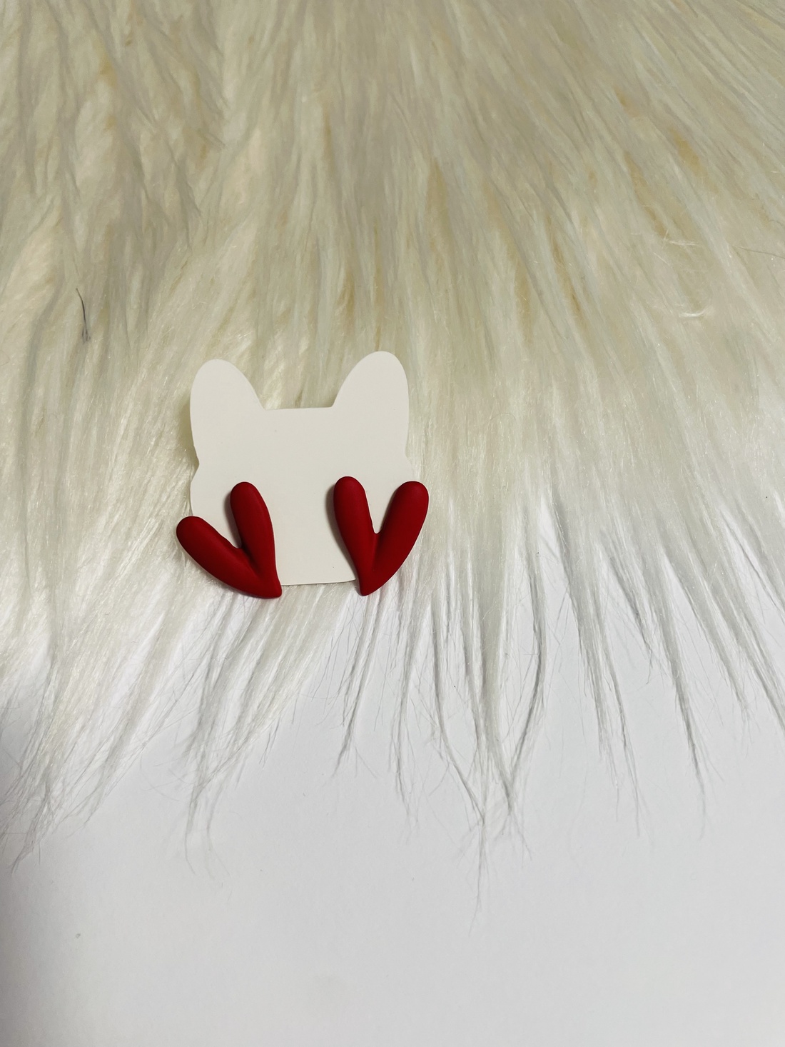 Cercei inimioare roșii � îndrăzneți și plini de pasiune  - accesorii nuntă - bijuterii mireasă - cercei mireasă - Artynos.ro