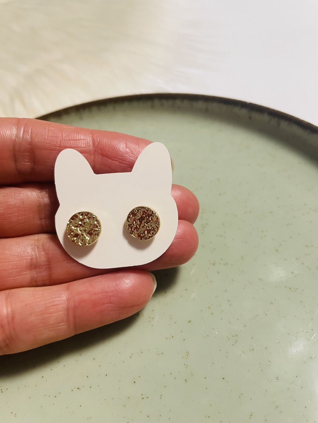 Cercei aurii - accesorii nuntă - bijuterii mireasă - cercei mireasă - Artynos.ro