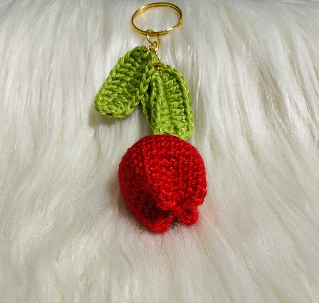 Breloc lalea - genți și portofele - accesorii genți - breloc - Artynos.ro