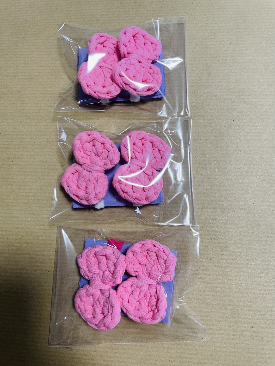 Set de doua elastice pentru păr fundiță - îmbrăcăminte și modă - accesorii păr - elastic de păr - Artynos.ro