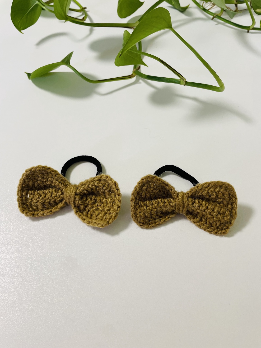 Elastic de păr handmade � eleganță în tonuri calde - îmbrăcăminte și modă - accesorii păr - elastic de păr - Artynos.ro