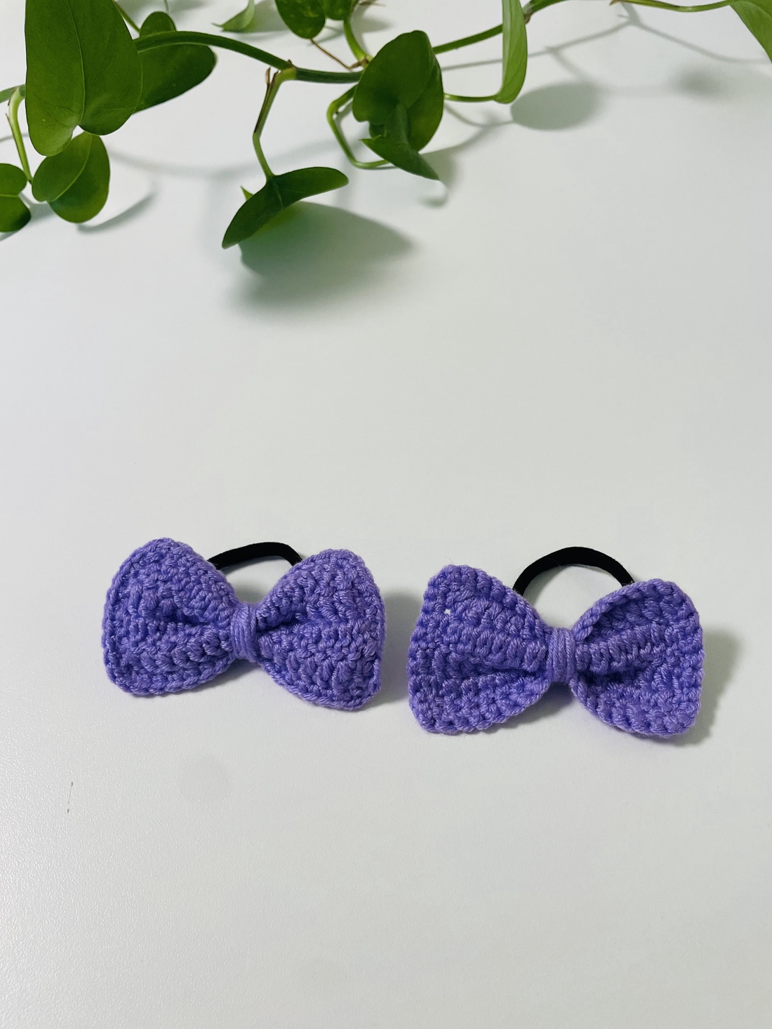 Elastic de păr handmade � delicatețe în tonuri de mov - îmbrăcăminte și modă - accesorii păr - elastic de păr - Artynos.ro