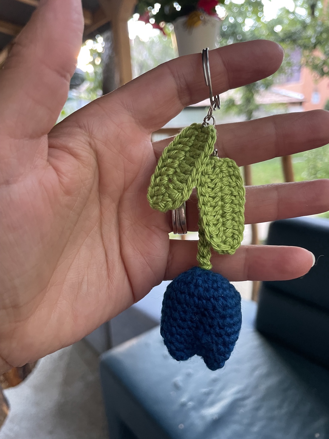 Brelocuri lalele - genți și portofele - accesorii genți - breloc - Artynos.ro