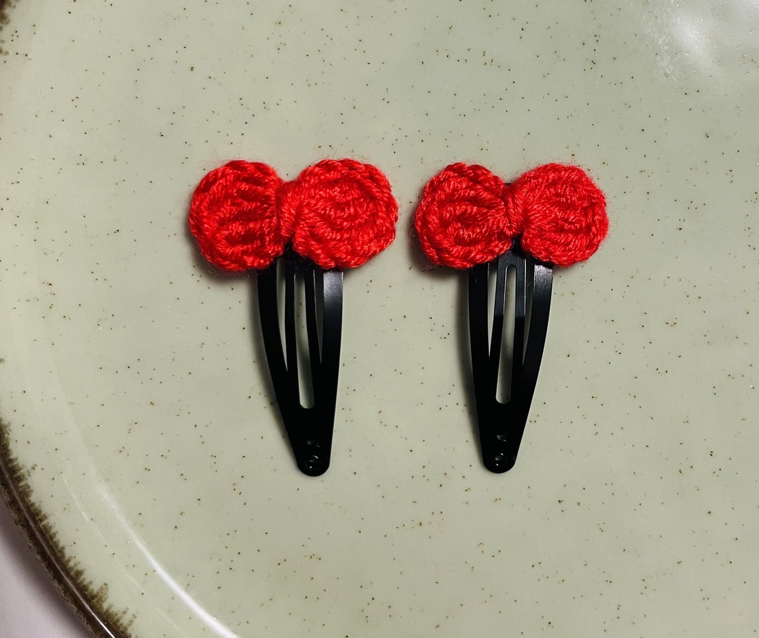 Set 2 agrafe - findiță - îmbrăcăminte și modă - accesorii păr - bandă de păr și agrafe păr - Artynos.ro