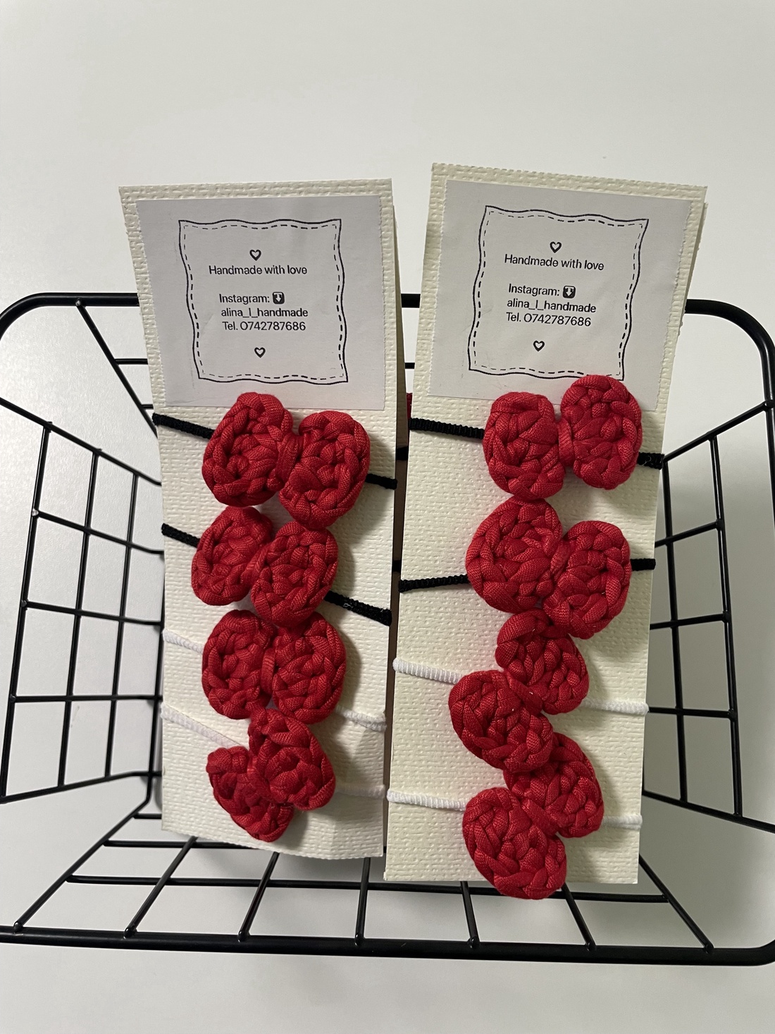 Set de 4 elastice par fundita - îmbrăcăminte și modă - accesorii păr - elastic de păr - Artynos.ro