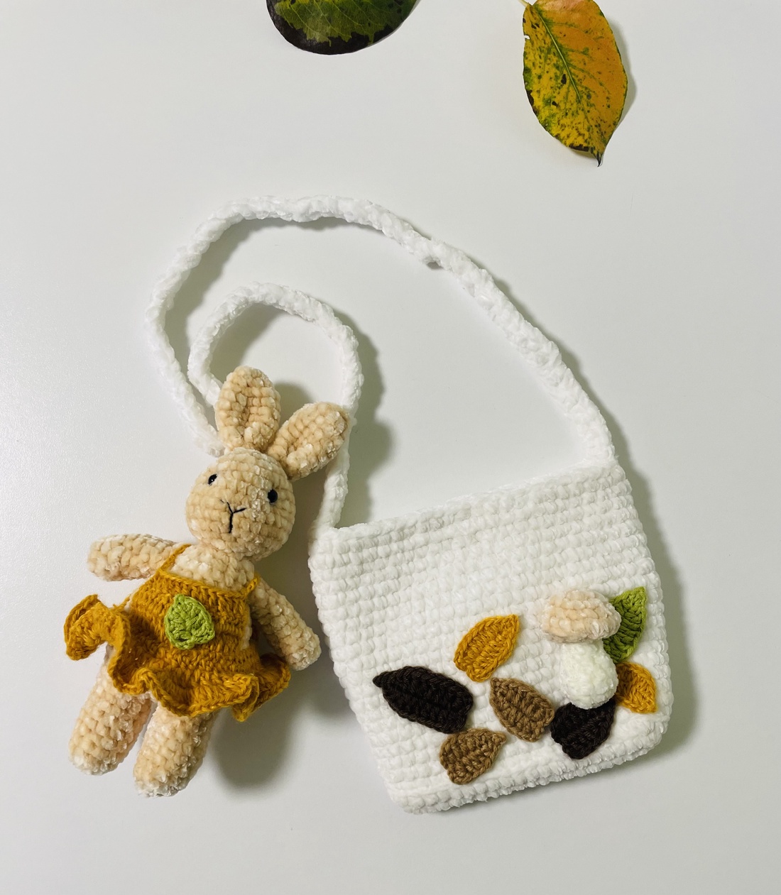 Set de toamnă pentru fetițe 2-6 ani - jucării și echipamente pentru copii - jucării și accesorii pentru copii - rochie de păpușă  - Artynos.ro