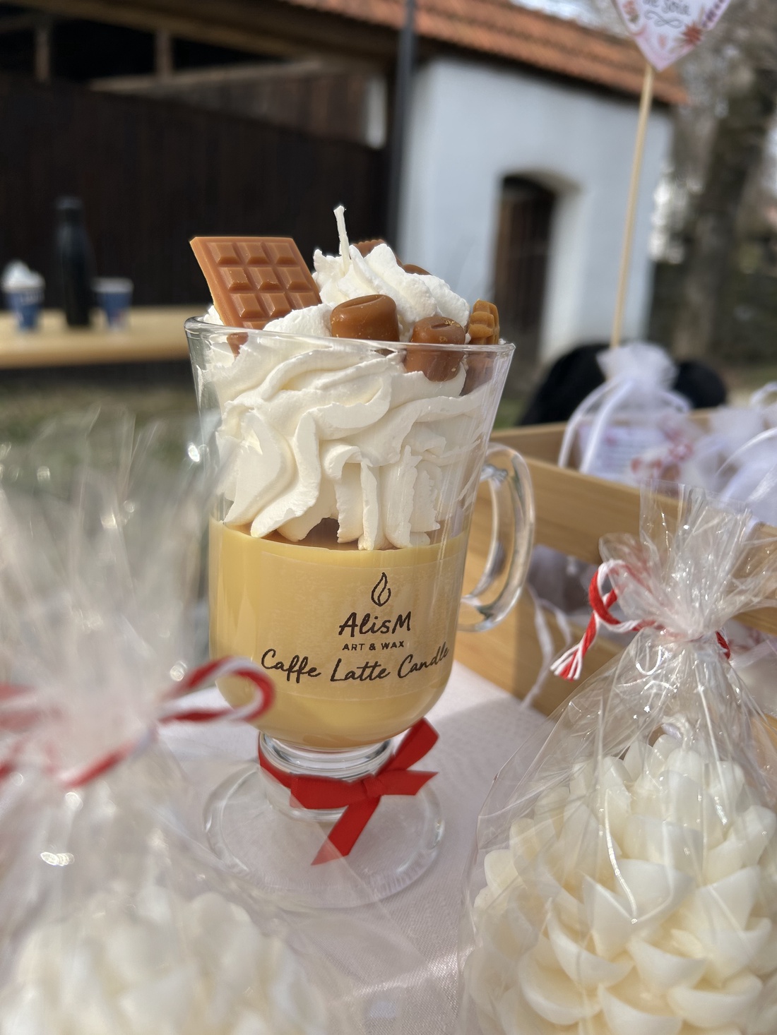 Caffe Latte - lumânare parfumată  - casă & stil de viață - lumânări, parfumuri, arome - ceară parfumată - Artynos.ro