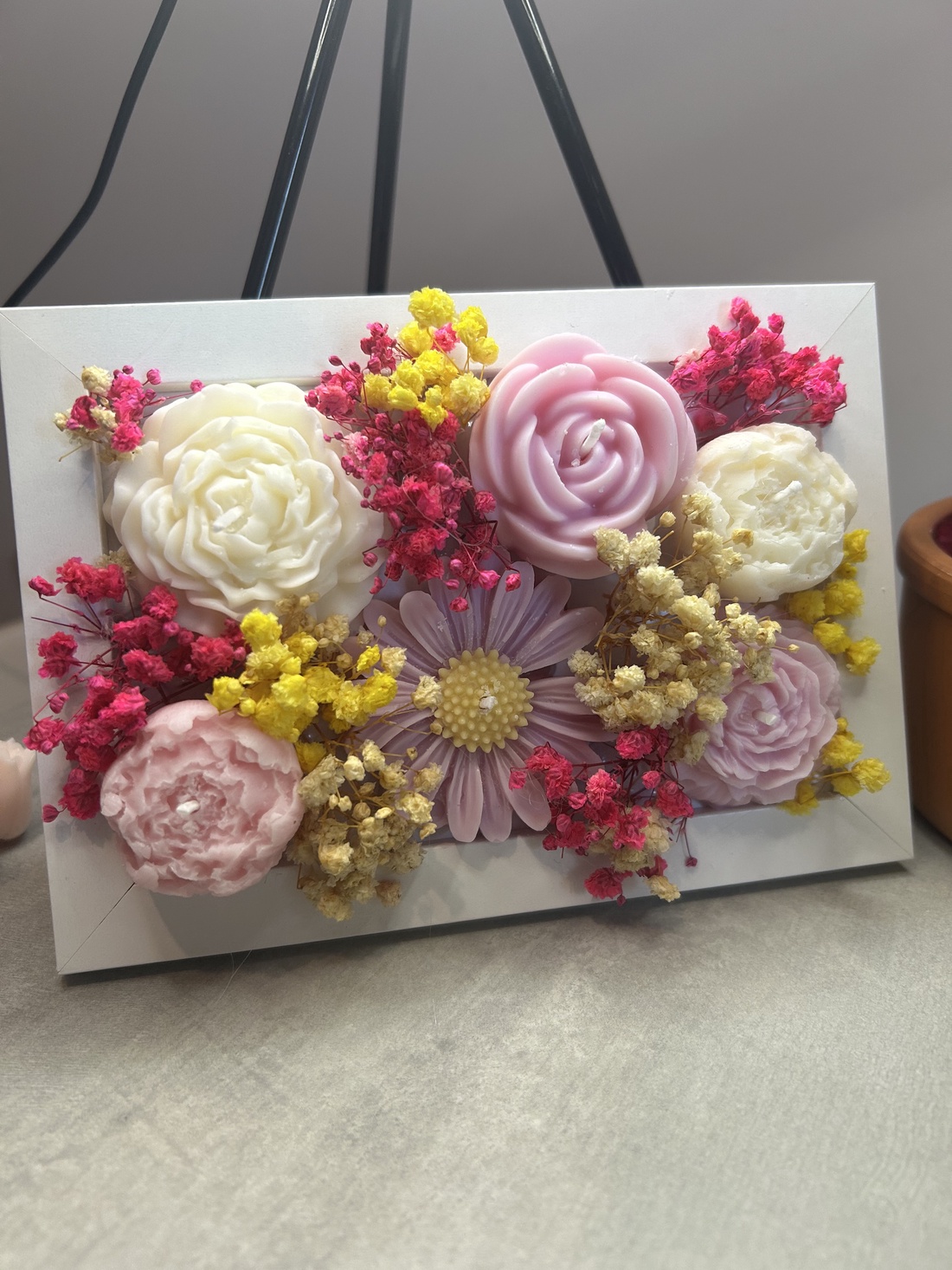 Tablou parfumat - lumanari parfumate  - casă & stil de viață - decorațiuni de casă - accesorii florale - buchete de flori - Artynos.ro