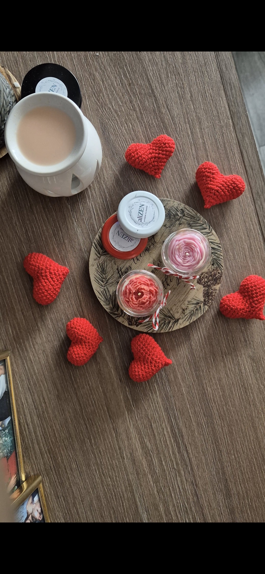 Martisor lumanare parfumata - accessorii și unelte - materie primă mixtă - lumânare - Artynos.ro