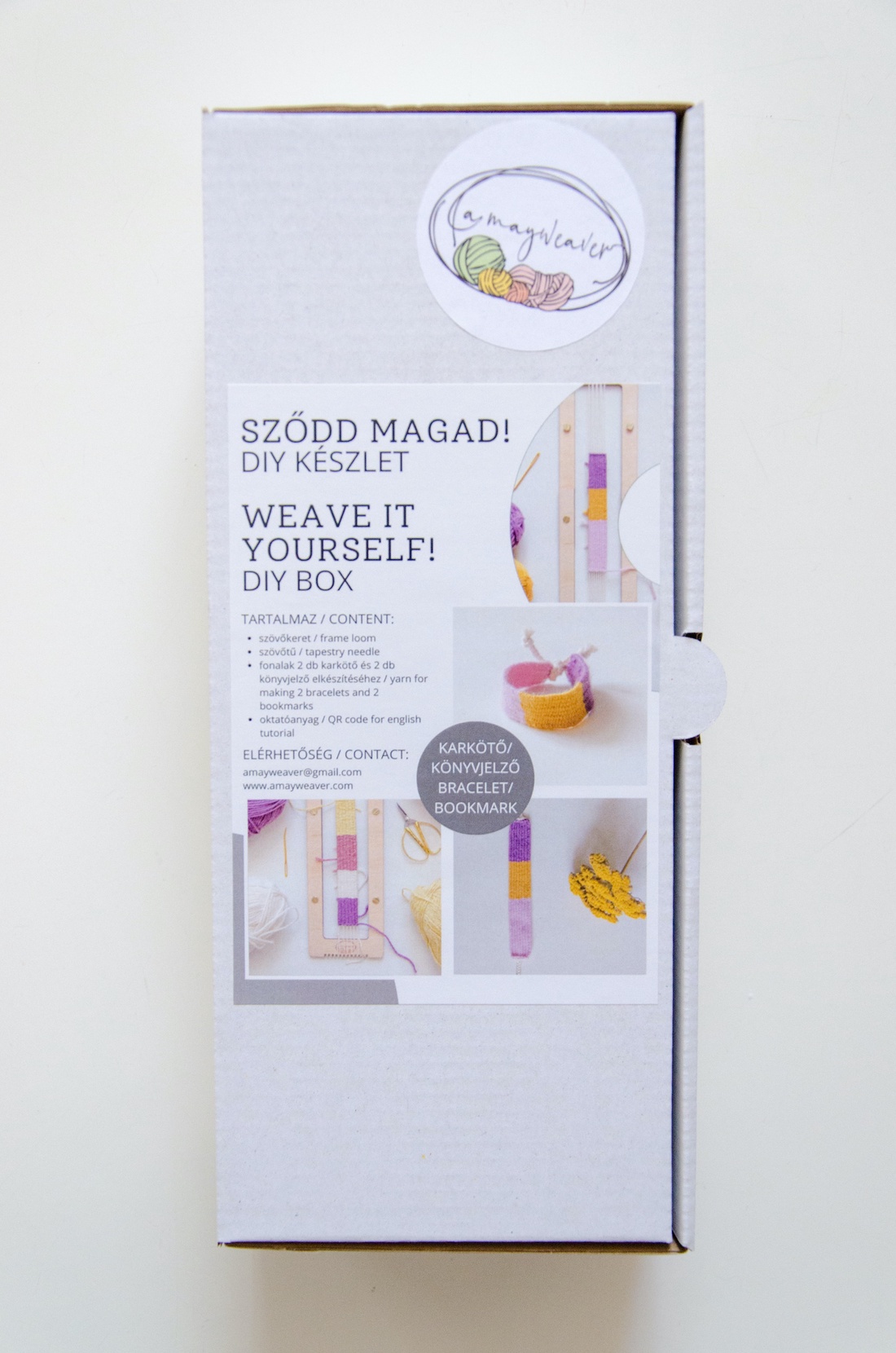 Teseti singur! Kit DIY - Brățară și semn de carte - diy - pregătește-ți singur - pachete diy, kituri - Artynos.ro