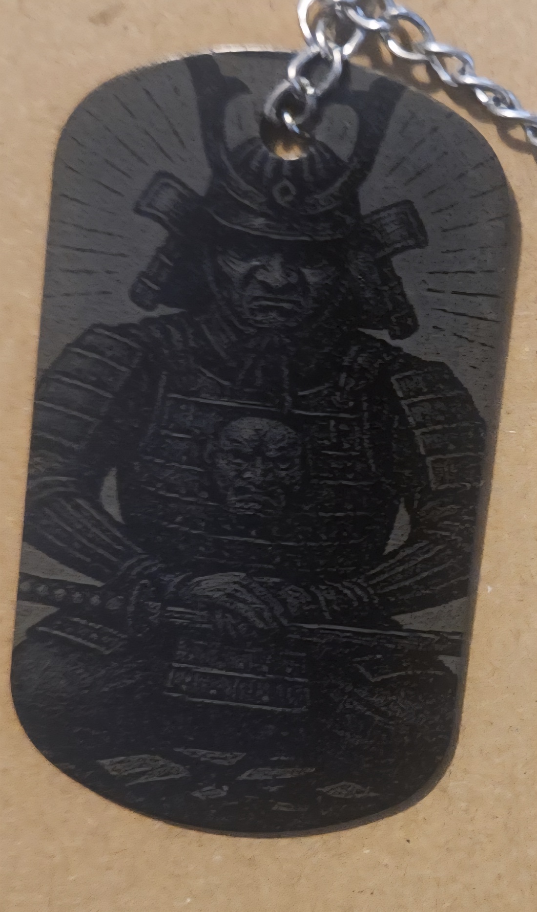 Lanț personalizat cu pandantiv tip Dog Tag - bijuterii - coliere - coliere cu pandative - Artynos.ro