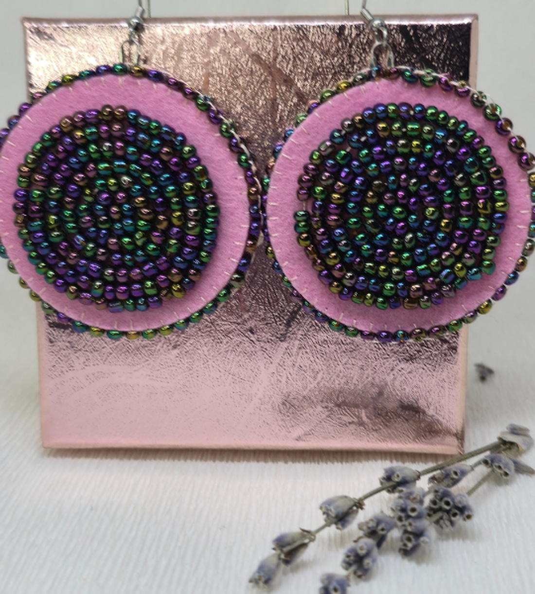 Cercei handmade Statement Rotunzi Ros - bijuterii - cercei - Artynos.ro Cercei handmade Statement Rotunzi Ros - bijuterii - cercei - Artynos.ro