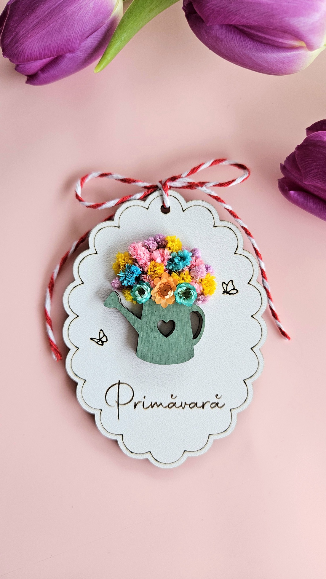 Mărțișor cu detaliu Stropitoare  - bijuterii - mărțișor - Artynos.ro