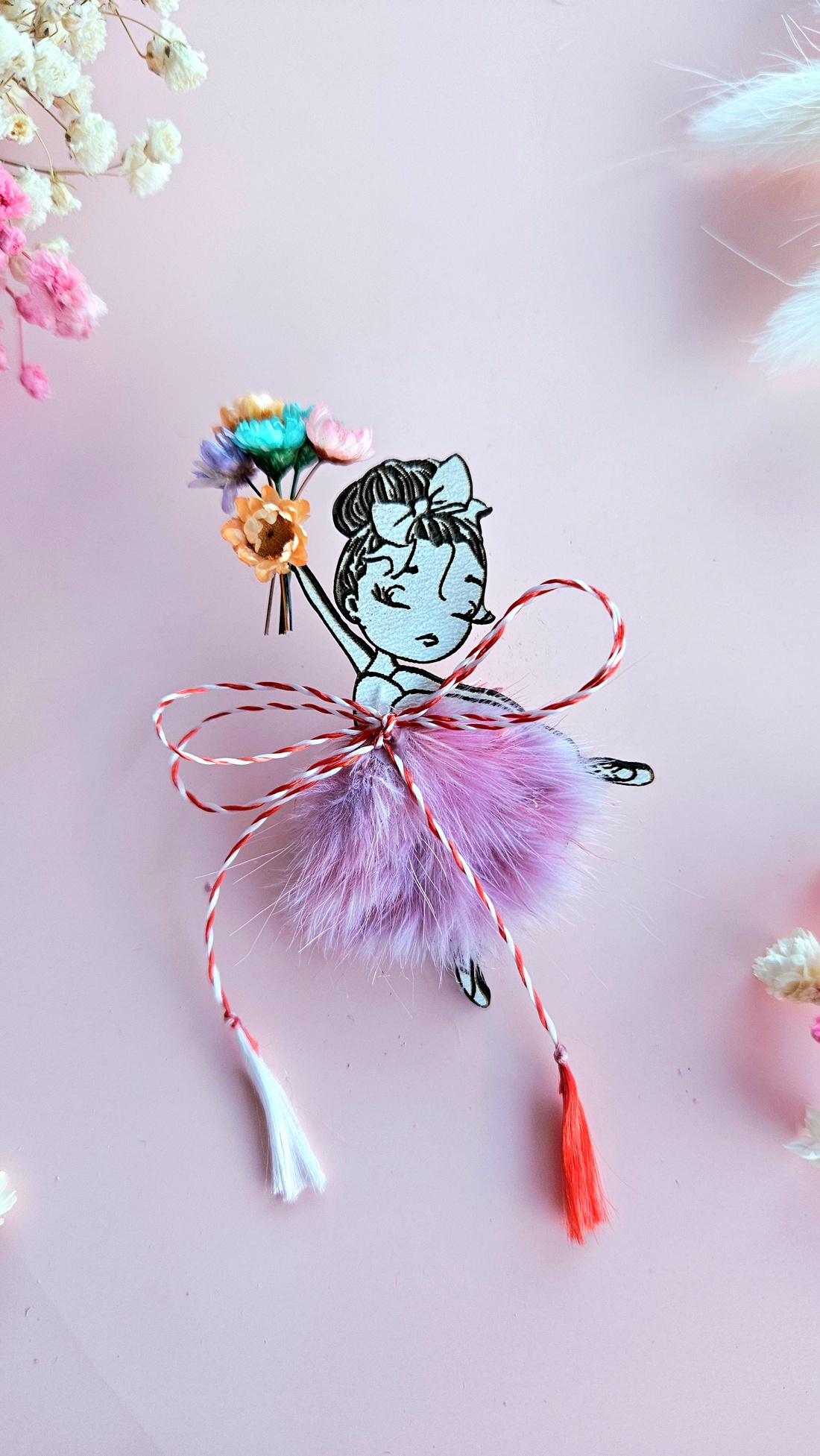 Broșă mărțișor Balerina - bijuterii - mărțișor - Artynos.ro