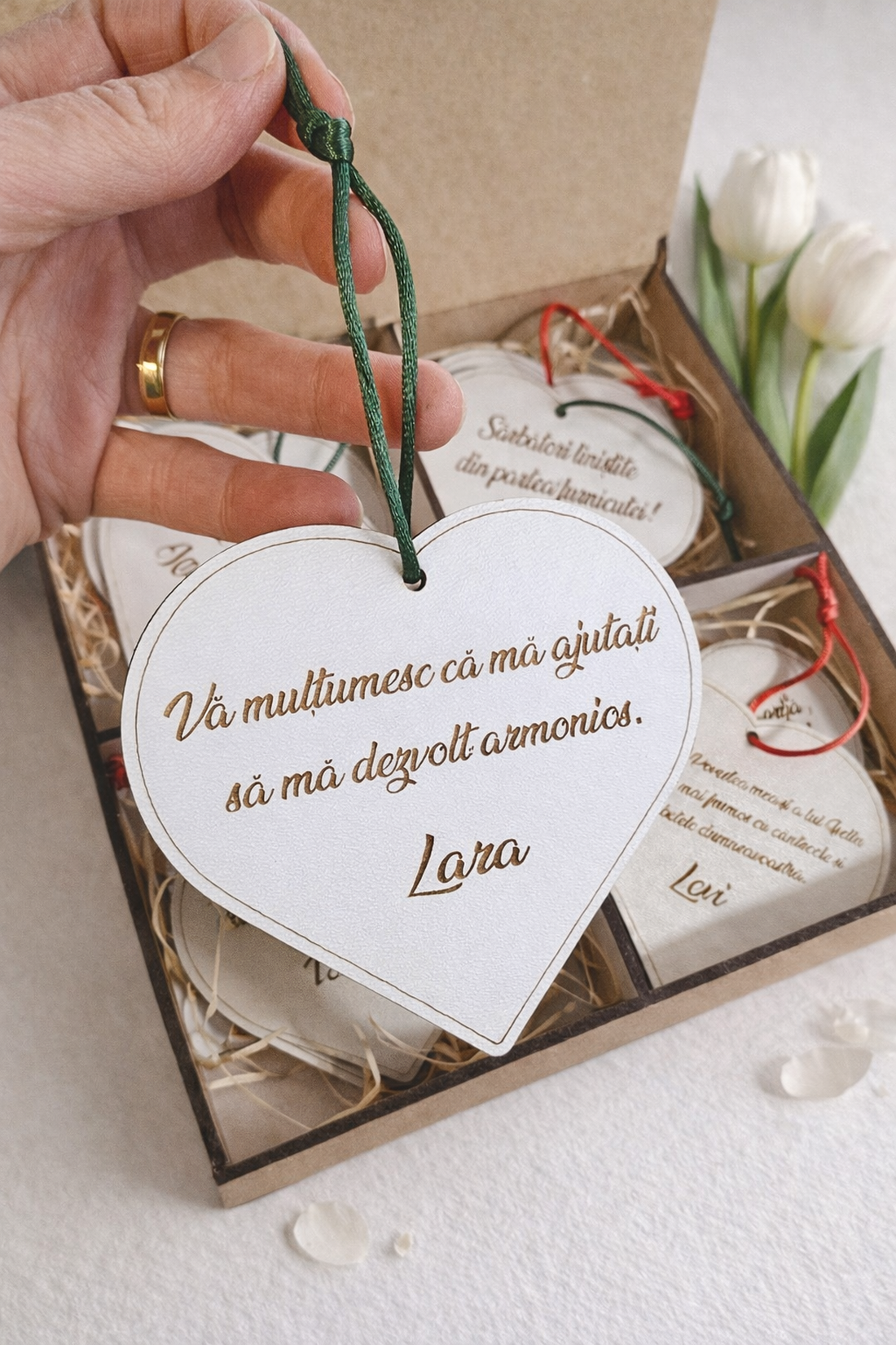 Cutie cadou doamne educatoare/învățătoare/profesoare - casă & stil de viață - mobilier artizanal - cuier - Artynos.ro